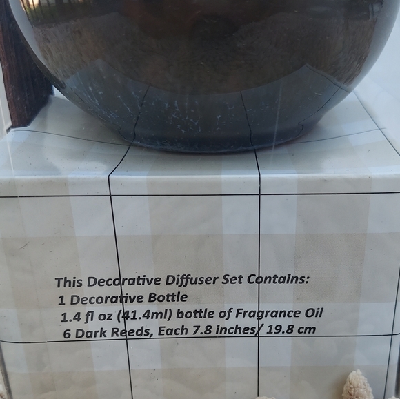 Indoor Air Freshener Sea Grass & Lotus Ceramic Reed Diffuser Home Fragrance Kit - Picture 4 of 5